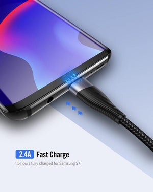 Planet Gates Ugreen Fast Charge Micro USB Cable for Xiaomi Redmi Note 5 Pro 4 Andriod Mobile Phone Charger Data Cable for Samsung S7 USB Cord