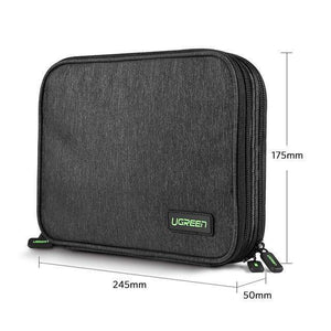 Planet Gates Ugreen Hard Case Power Bank Case Storage Carrying Box for iPad Mini iPhone SSD Bag External Hard Drive Disk Power Bank Case