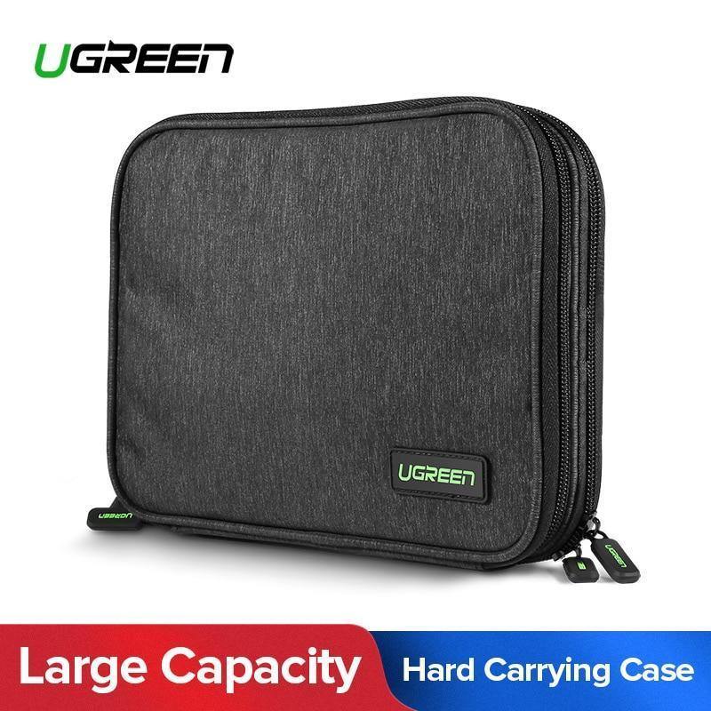 Planet Gates Ugreen Hard Case Power Bank Case Storage Carrying Box for iPad Mini iPhone SSD Bag External Hard Drive Disk Power Bank Case