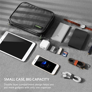 Planet Gates Ugreen Hard Case Power Bank Case Storage Carrying Box for iPad Mini iPhone SSD Bag External Hard Drive Disk Power Bank Case