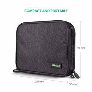 Planet Gates Ugreen Hard Case Power Bank Case Storage Carrying Box for iPad Mini iPhone SSD Bag External Hard Drive Disk Power Bank Case