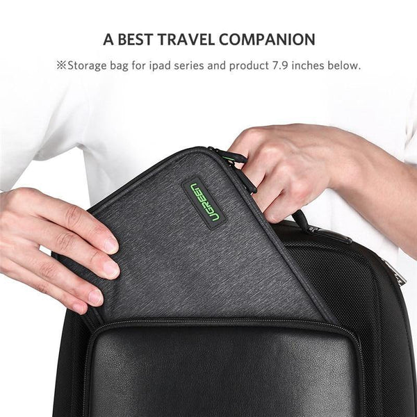 Planet Gates Ugreen Hard Case Power Bank Case Storage Carrying Box for iPad Mini iPhone SSD Bag External Hard Drive Disk Power Bank Case