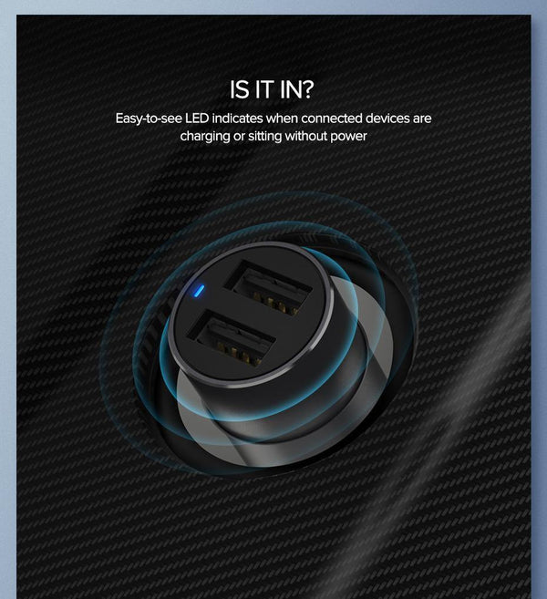 Planet Gates Ugreen USB Car Charger for Xiaomi Mini Dual Car-Charger 3.6A Universal Fast Mobile Phone Charger for iPhone X 8 7 6S Car Charger