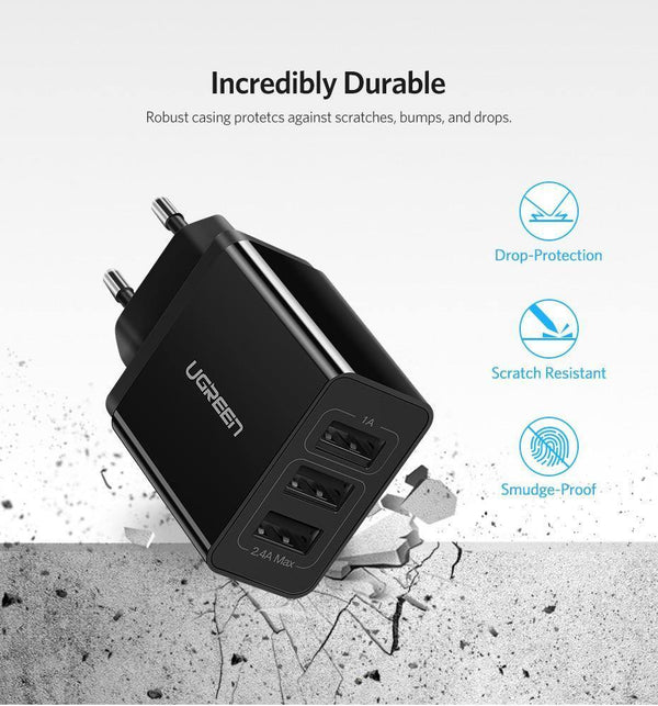 Planet Gates Ugreen USB Charger for iPhone Xs X 8 7 Fast Phone Charger for Samsung Xiaomi Huawei Wall Charger EU Adapter Mobile Phone Charger