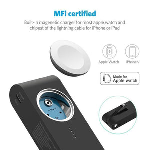 Planet Gates Ugreen Wireless Charger Power Bank 4400mAh for Apple Watch 4/3/2 iPhone X 8 External Battery Charger for Mobile Phones Poverbank