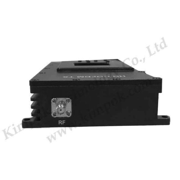 Planet Gates UGV COFDM AV Transmitter 8MHz Bandwidth Wireless Manpack Video Sender 3 Watt Mobile Video Communication