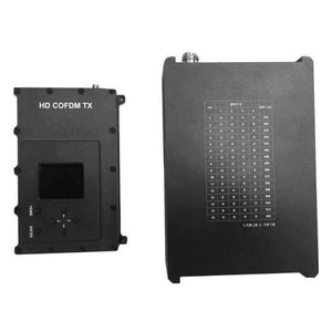 Planet Gates UGV COFDM AV Transmitter 8MHz Bandwidth Wireless Manpack Video Sender 3 Watt Mobile Video Communication