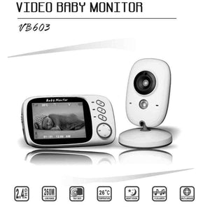 Planet Gates UK Plug FIMEI VB603 3.2inch Baby Monitor Wireless Video Infant Monitor Home Security Nanny Camera Temperature Monitoring Night Vision