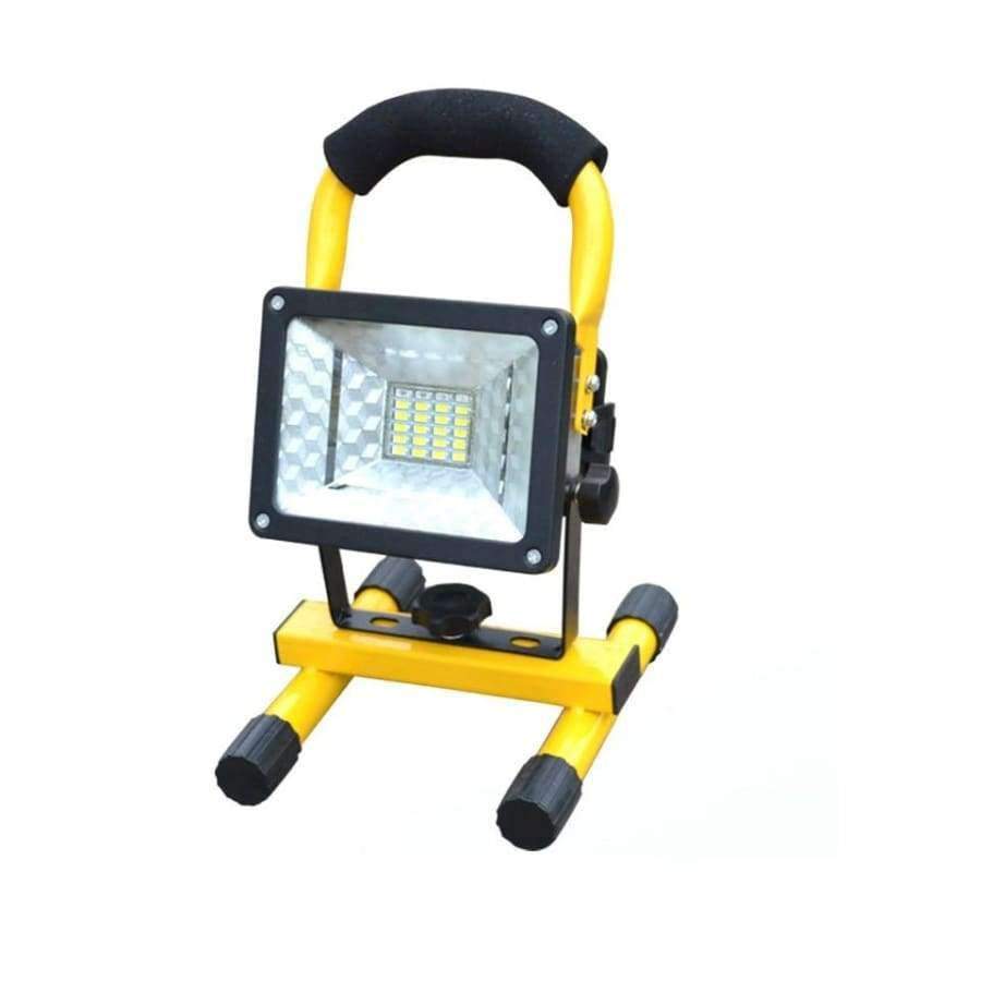 Planet Gates UK Plug Rechargeable LED Floodlight 5730 Portable Spotlight Movable Outdoor camping light grassland Not included 3*18650 batteries