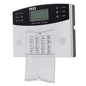 Planet Gates UK Plug Wireless GSM Alarm System Intelligent APP Control LCD GSM SMS Burglar Alarm System Kit Auto Dialer Home Security Protection Safe