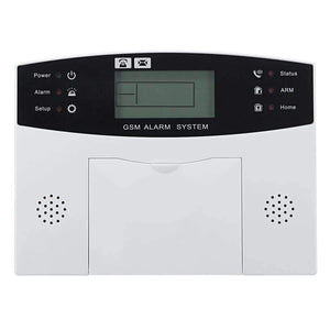 Planet Gates UK Plug Wireless GSM Alarm System Intelligent APP Control LCD GSM SMS Burglar Alarm System Kit Auto Dialer Home Security Protection Safe