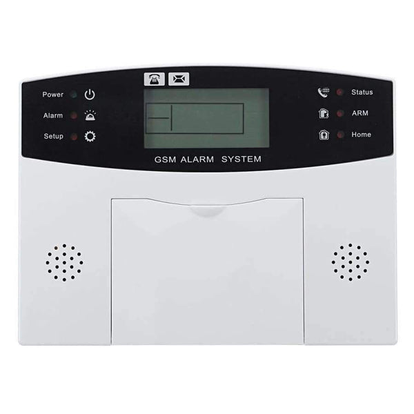 Planet Gates UK Plug Wireless GSM Alarm System Intelligent APP Control LCD GSM SMS Burglar Alarm System Kit Auto Dialer Home Security Protection Safe