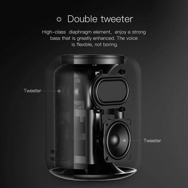 Planet Gates UL Plug Baseus E50 24W Bluetooth Speaker With Wireless Charger function Qi wireless charger speaker for iPhone X Samsung Xiaomi Huawei