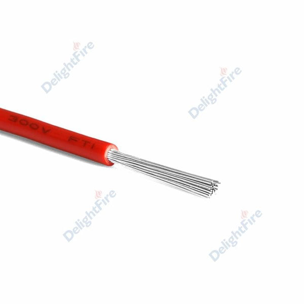 Planet Gates UL2468 2 Pin Electrical Wires 28/26/24/22/20/18 AWG Red Black Flat Ribbon Cable Speaker Wire For LED Car Audio 12V JST Connector