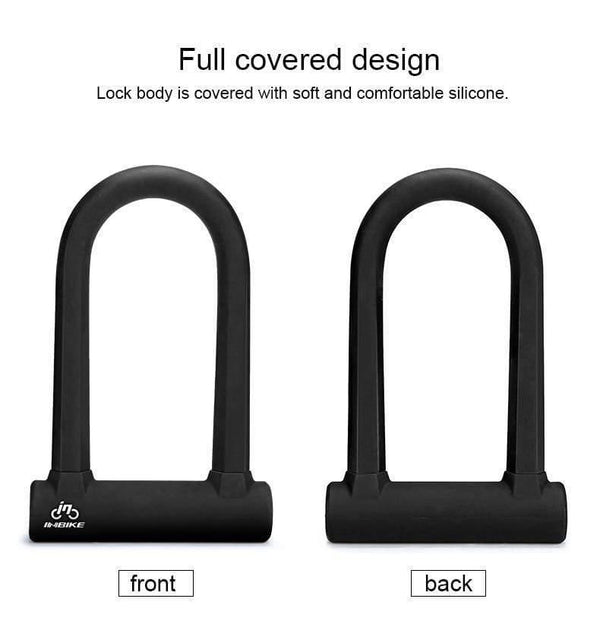 Planet Gates Ulock Bike U Lock Anti-theft MTB Road Bike Bicycle Lock Cycling Accessories Heavy Duty Steel Security Bike Cable U-Locks Set