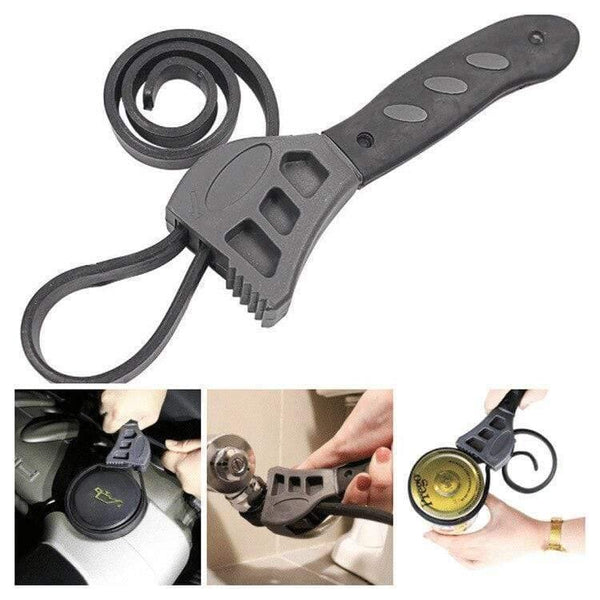 Ultimate Rubber Wrench Adjustable Universal Opener Tool