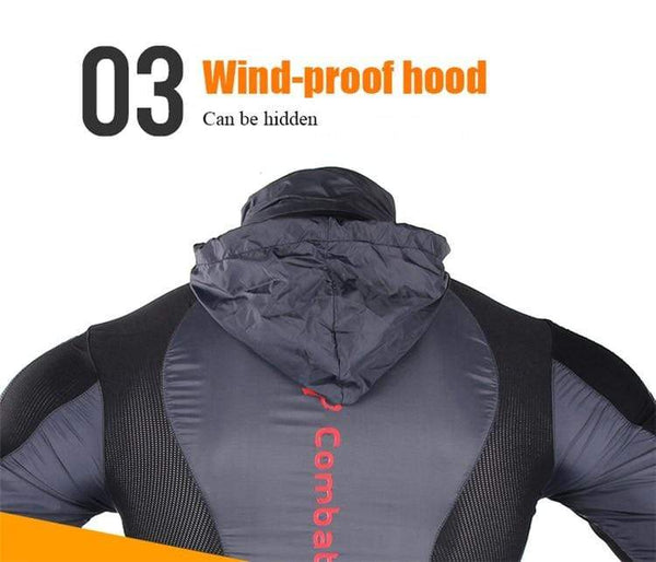 Planet Gates Ultra-light Hooded Bicycle Jacket Bike Windproof Coat Road MTB Cycling Wind Coat Long Sleeve Clothing Quick Dry Thin Jackets