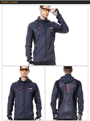Planet Gates Ultra-light Hooded Bicycle Jacket Bike Windproof Coat Road MTB Cycling Wind Coat Long Sleeve Clothing Quick Dry Thin Jackets
