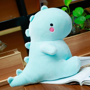 Planet Gates Ultra Soft Lovely Dinosaur Plush Doll Huggable Pink/Blue Stuffed Dino Toy Kids Huggable Animals Plush Toy 30/40/50cm