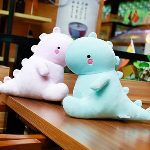 Planet Gates Ultra Soft Lovely Dinosaur Plush Doll Huggable Pink/Blue Stuffed Dino Toy Kids Huggable Animals Plush Toy 30/40/50cm