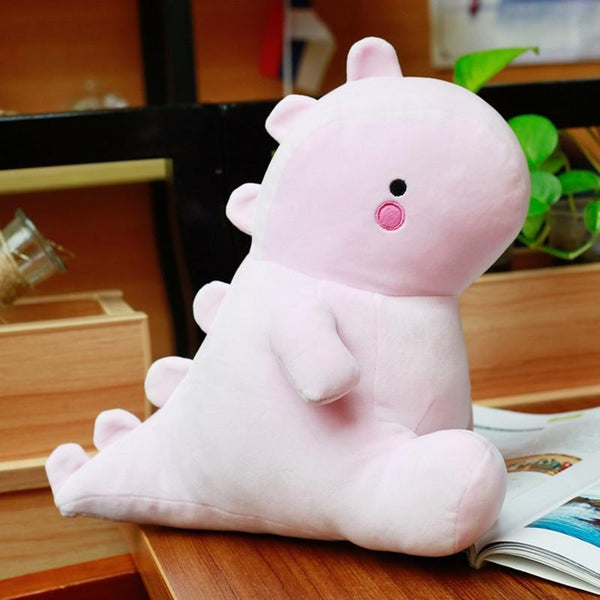 Planet Gates Ultra Soft Lovely Dinosaur Plush Doll Huggable Pink/Blue Stuffed Dino Toy Kids Huggable Animals Plush Toy 30/40/50cm