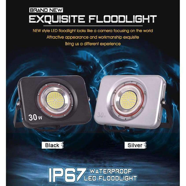Planet Gates Ultrathin LED Floodlight 220V 240V LED Flood Light 10W 20W 30W 50W Reflector LED Spotlight Outdoor Lighting Waterproof IP67