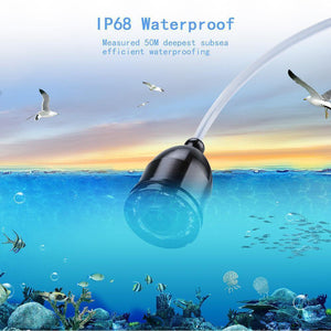 Planet Gates Underwater Fishing Video Camera 4.3"Color HD Monitor 8pcs Infrared LED 15m Professional Fish Finder Ice Fishing Camera