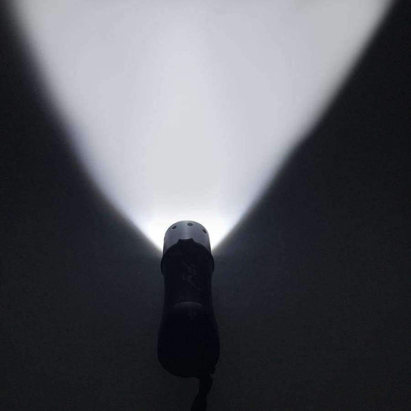 Planet Gates Underwater light T6 8000ml waterproof torch scuba diving flashlight 18650 lamp underwater 50m for diving swimming