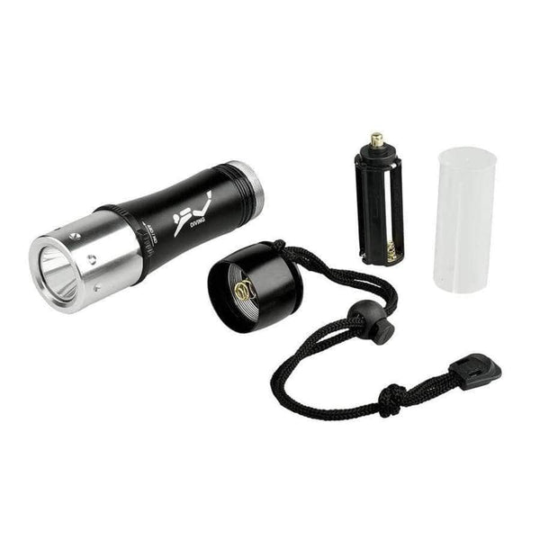 Planet Gates Underwater light T6 8000ml waterproof torch scuba diving flashlight 18650 lamp underwater 50m for diving swimming