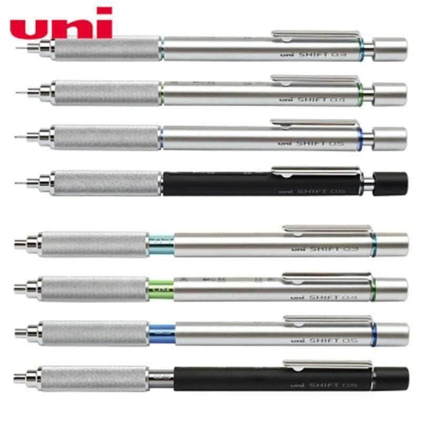 Planet Gates Uni Mechanical Pencil Metal body pen M3/M4/M5/M7/M9-1010 0.3/0.4/0.5/0.7/0.9MM Writing Supplies Office & School
