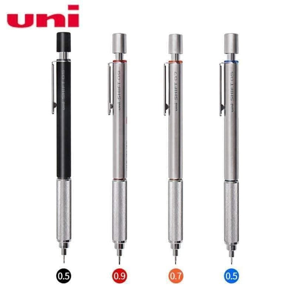 Planet Gates Uni Mechanical Pencil Metal body pen M3/M4/M5/M7/M9-1010 0.3/0.4/0.5/0.7/0.9MM Writing Supplies Office & School