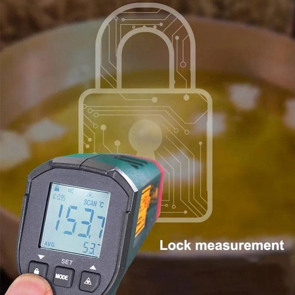 Planet Gates UNI-T Digital Thermometer UT306S UT306C Non-contact industrial Infrared Laser Temperature Meter Temperature Gun Tester-50-500