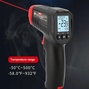 Planet Gates UNI-T Digital Thermometer UT306S UT306C Non-contact industrial Infrared Laser Temperature Meter Temperature Gun Tester-50-500