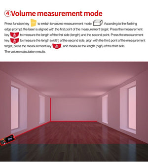 Planet Gates UNI-T Handheld Laser Rangefinder Distance Meter 40M 50M 60M 80M Medidor Laser Tape Build Measure Device Electronic Ruler