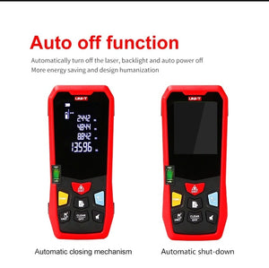 Planet Gates UNI-T Handheld Laser Rangefinder Distance Meter 40M 50M 60M 80M Medidor Laser Tape Build Measure Device Electronic Ruler