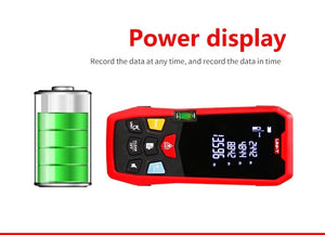 Planet Gates UNI-T Handheld Laser Rangefinder Distance Meter 40M 50M 60M 80M Medidor Laser Tape Build Measure Device Electronic Ruler