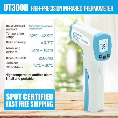 UNI-T UT300H Digital Infrared Temperature Thermome Non-contact Infrared Digital Temperature Meter Handheld Temperature Laser Gun (UT300H-X)