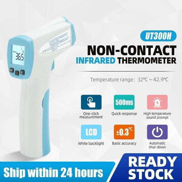 UNI-T UT300H Digital Infrared Temperature Thermome Non-contact Infrared Digital Temperature Meter Handheld Temperature Laser Gun (UT300H-X)