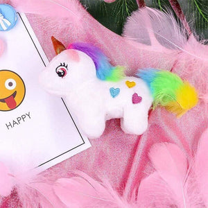 Unicorn Plush Toy Soft Stuffed Popular Cartoon Unicorn Doll Animal Horse Toy Small Pendant Toys For Children Girls