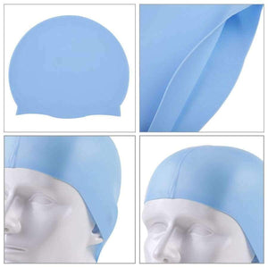 Planet Gates Unisex Men Adult Child Swimming Bathing Hat Cap Nylon Fabric Fit Elastic Chic Swimming Cap For Unisex