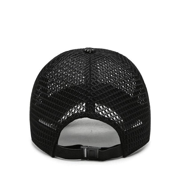 Planet Gates Unisex Men fishing Baseball Caps Women Breathable Mesh Snapback Hats Black Casual sport Hats Cap