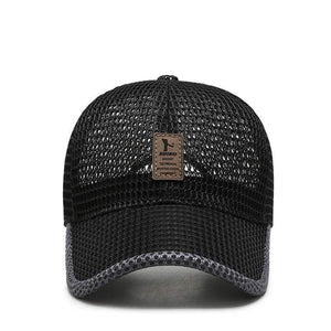 Planet Gates Unisex Men fishing Baseball Caps Women Breathable Mesh Snapback Hats Black Casual sport Hats Cap