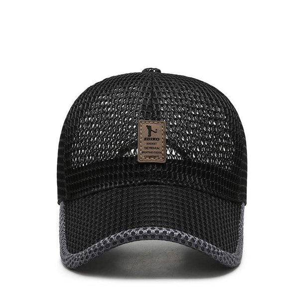 Planet Gates Unisex Men fishing Baseball Caps Women Breathable Mesh Snapback Hats Black Casual sport Hats Cap