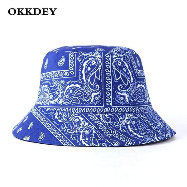 Planet Gates Unisex Pattern Cotton Bucket Hat Men Women Cotton Double-Sided Sun Cap Summer Panama Fashion Fold Sun Fishing Fisherman Hats