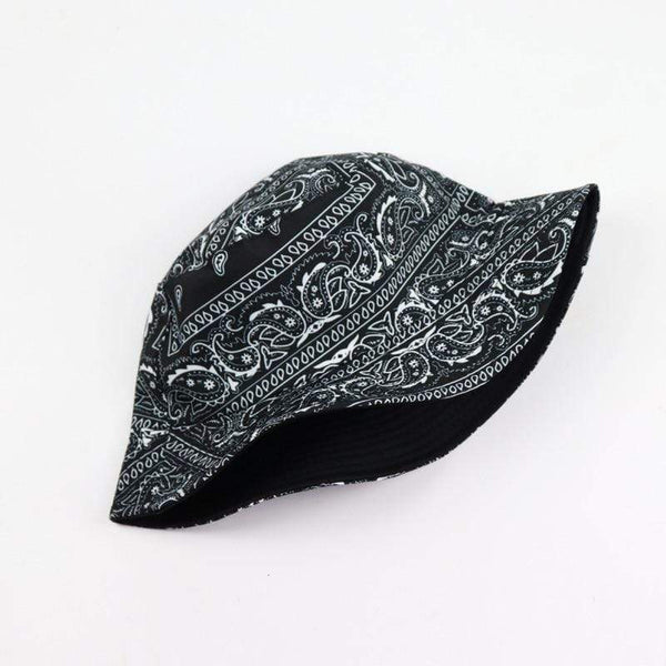 Planet Gates Unisex Pattern Cotton Bucket Hat Men Women Cotton Double-Sided Sun Cap Summer Panama Fashion Fold Sun Fishing Fisherman Hats