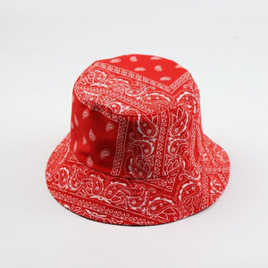 Planet Gates Unisex Pattern Cotton Bucket Hat Men Women Cotton Double-Sided Sun Cap Summer Panama Fashion Fold Sun Fishing Fisherman Hats