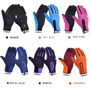 Planet Gates Unisex Touchscreen Winter Thermal Warm Cycling Bicycle Bike Ski Outdoor Camping Hiking Motorcycle Gloves Sports Full Finger