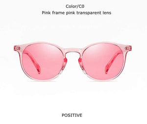 Planet Gates Unisex Ultralight TR90 Polarized Sunglasses Men Women Driving Round Pink Shades Vintage Sun Glasses Gafas De Sol