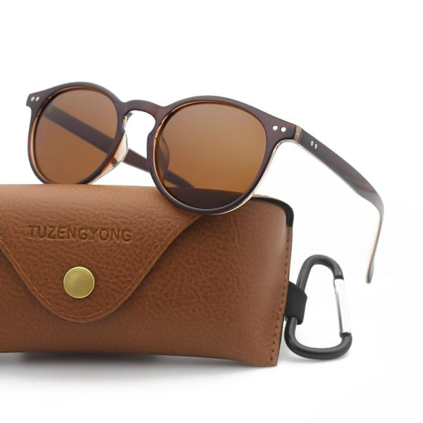 Planet Gates Unisex Ultralight TR90 Polarized Sunglasses Men Women Driving Round Pink Shades Vintage Sun Glasses Gafas De Sol