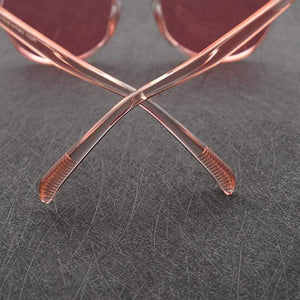 Planet Gates Unisex Ultralight TR90 Polarized Sunglasses Men Women Driving Round Pink Shades Vintage Sun Glasses Gafas De Sol